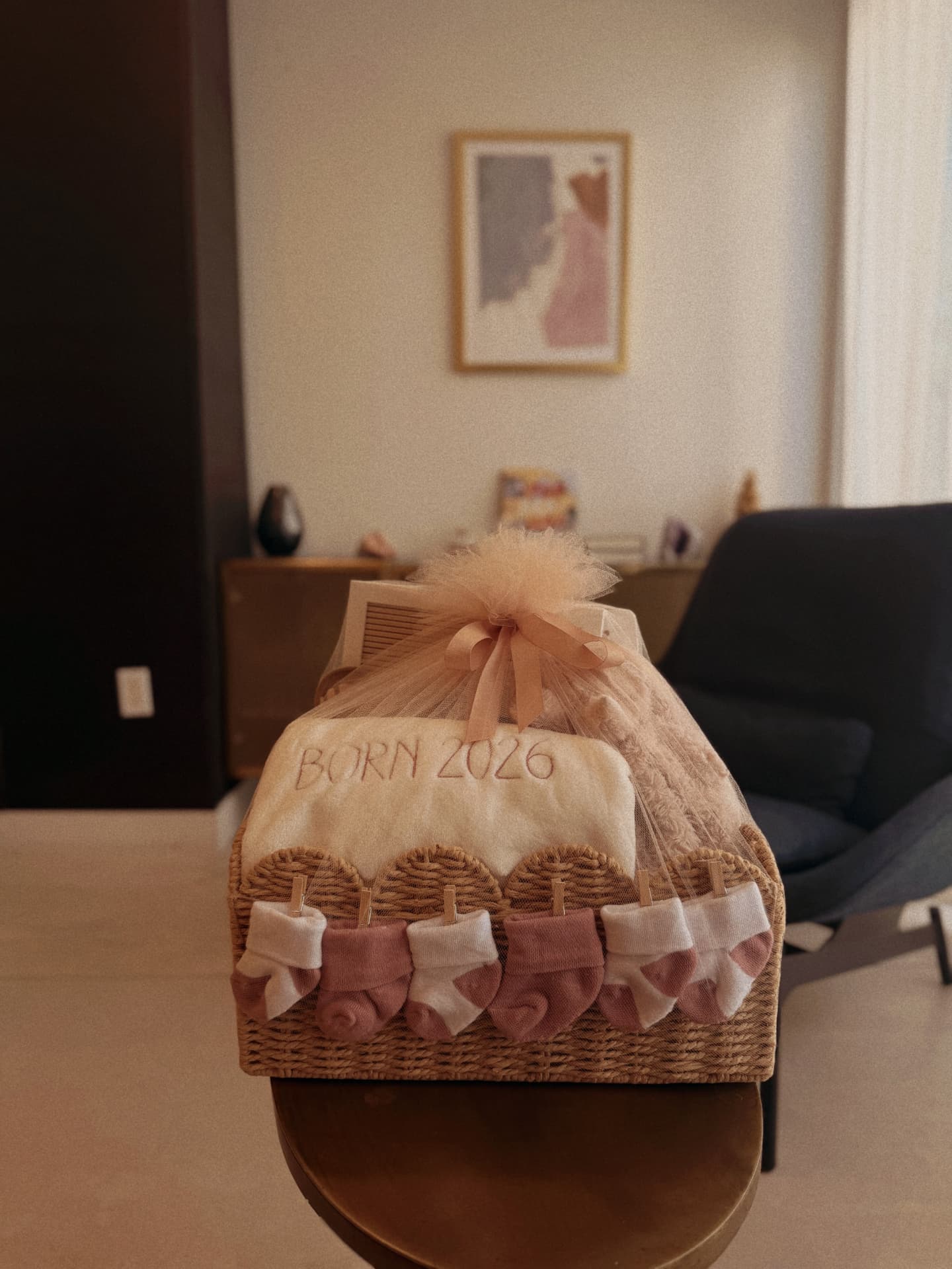 Past Wrynne gift shown as an example for Essential Baby Gift